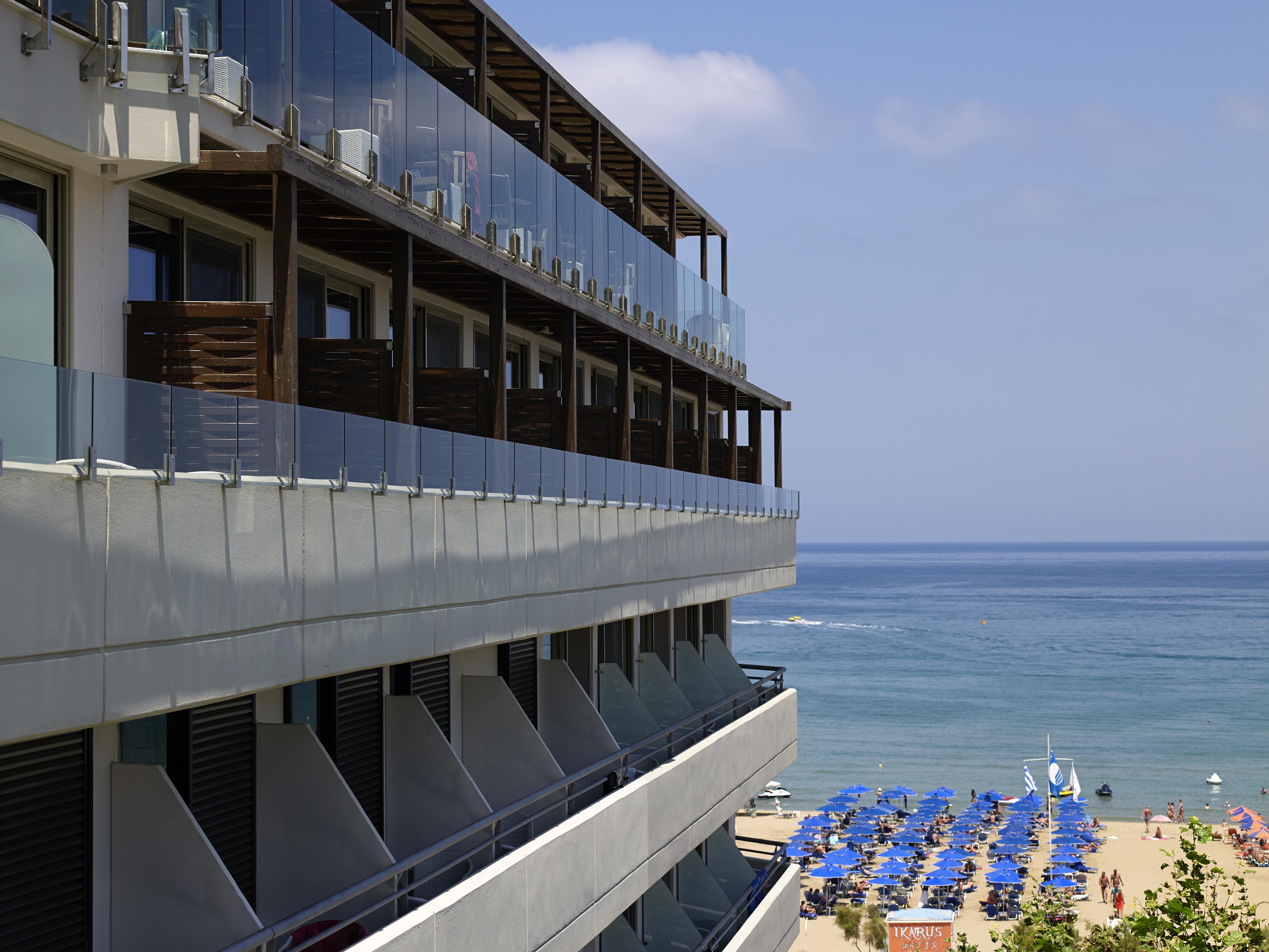 Kriti Beach Hotel Rethymno Exterior foto