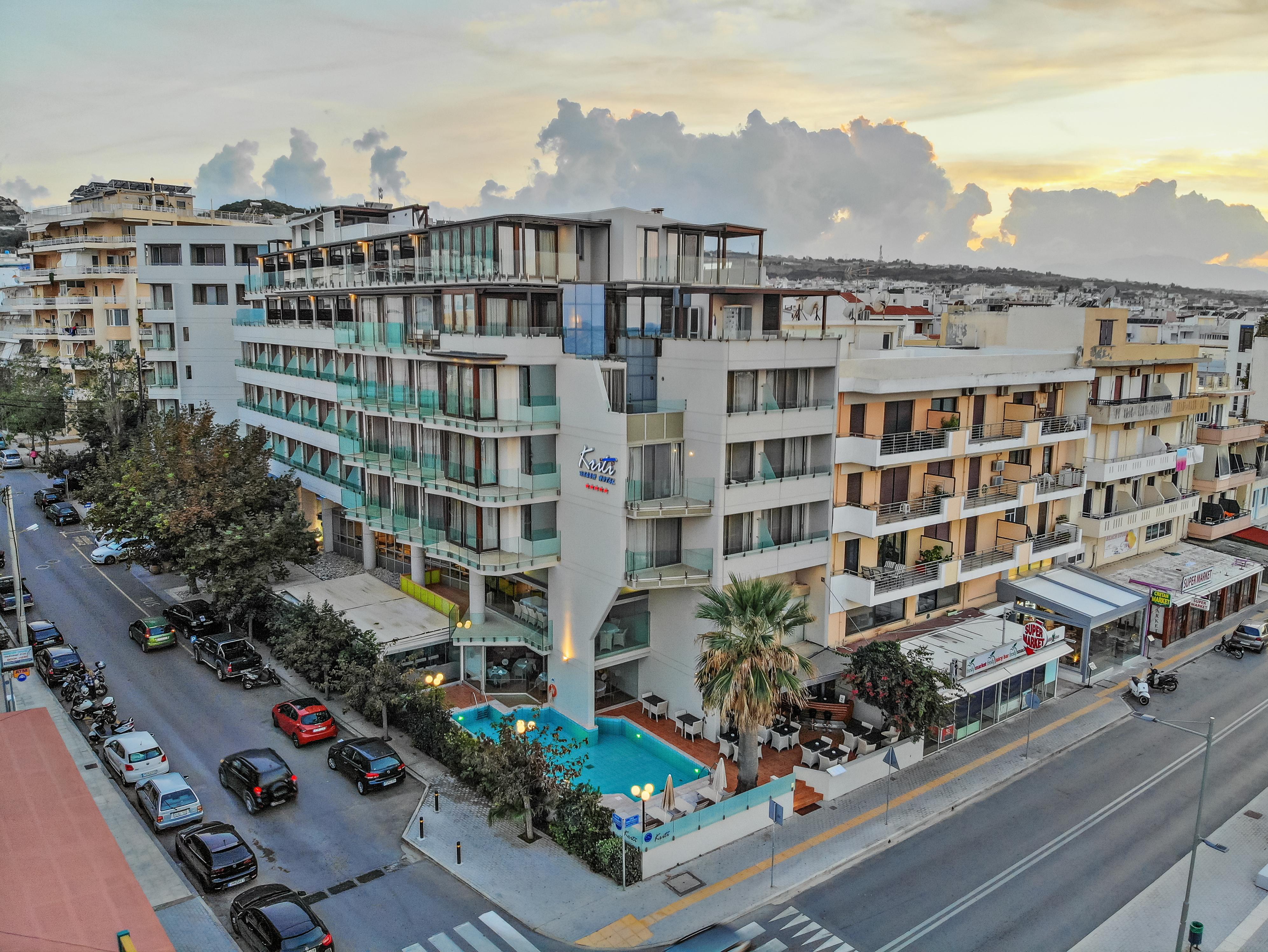 Kriti Beach Hotel Rethymno Exterior foto